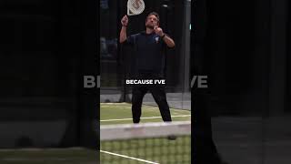 Lets talk bandeja technique PadelTennis PadelTechnique ThePadelSchool [upl. by Everett963]