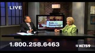 Ask The Governor Christine Gregoire  October 11 2010 [upl. by Osmo]