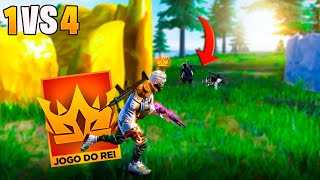 ME TORNEI LITERALMENTE O REI DA RANQUEADA DEPOIS DESSA PARTIDA SOLO VS SQUAD FREE FIRE MOBILE [upl. by Machute]