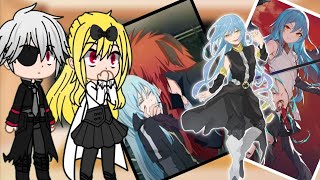 Arifureta React To Rimuru  That Time I Got Reincarnated As A Slime  Gacha React [upl. by Eesak]