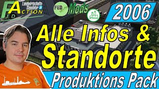 LS22 2006 Alle Produktionen FedProduktionsPack Standorte und Info zu allen Produkten ls22mods [upl. by Aray]