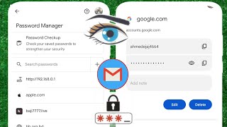 Comment connaître le mot de passe de votre compte Gmail si vous lavez oublié 2024 [upl. by Wanfried]