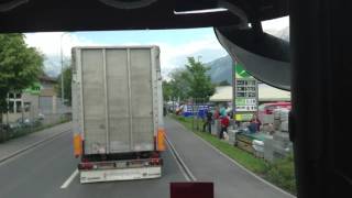 Interspan Convoy am Festgelände zum Internationalen Trucker Festival Interlaken 2013 [upl. by Caesar]