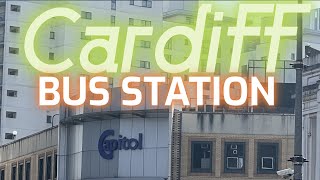 CARDIFF BUS STATION  MARCH 2022 [upl. by Suivatnod186]