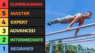 From Beginner to Superhuman  Calisthenics Levels Explained [upl. by Trilby]