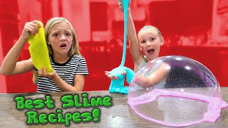 How to Make the Best Slimes Testing Slime Recipes [upl. by Ihculo]