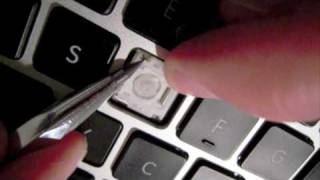 How to replace a key on Apple Notebook Keyboard  Type 6 [upl. by Tilagram]