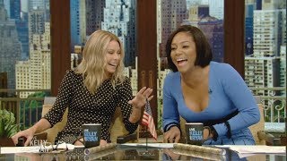 Tiffany Haddish CoHosted with Kelly for the Day [upl. by Eikcaj24]