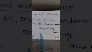 Paracetamol Dolo calpol 500650mg psc shortsfeed shorts medicine shortvideo education [upl. by Drooff]