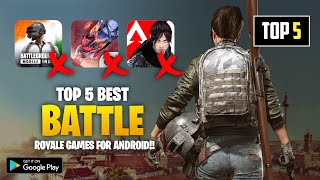 Top 5 New Battle Royale Games For Android in 2023  5 Best Battle Royale Games For Android [upl. by Annol]