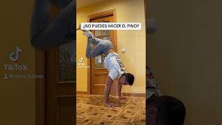 AUN SIN PODER HACER EL PINO calistenia pino tutorial personaltrainer handstandworkout [upl. by Ahsoek]