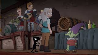 Disenchantment  Elfo yells at Bean quotThats ENOUGHquot [upl. by Itnahs]