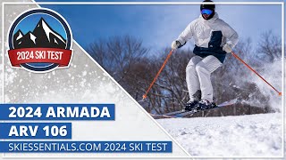 2024 Armada ARV 106  SkiEssentialscom Ski Test [upl. by Clementi]