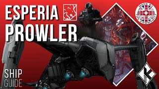 Star Citizen Ship Guide 4K Esperia Prowler  The Tevarin Stealth Dropship [upl. by Eatnwahs238]