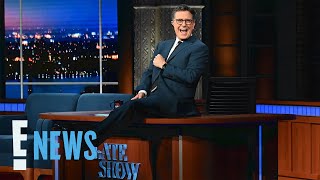 quotLate Showquot Host Stephen Colbert Suffers Ruptured Appendix  E News [upl. by Anawk815]