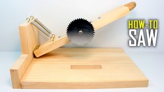 How To Make a Saw  Table Saw or Bench Saw Machine at Home [upl. by Atiuqihs]