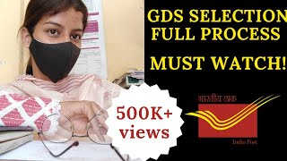 GDS SELECTION WHOLE PROCESSGDS MUST WATCH BEFORE JOINING SejaldishawerIndiaPostOfficeGDSCORNER [upl. by Elyn]