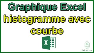 Comment créer un graphique excel avec histogramme et courbe [upl. by Atinahs]