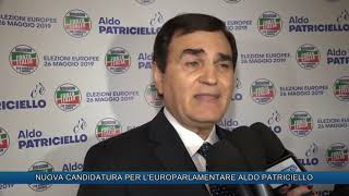 NUOVA CANDIDATURA PER LEUROPARLAMENTARE ALDO PATRICIELLO [upl. by Assiralc272]