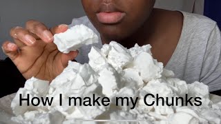 How I make CRUNCHY Starch CHUNKS [upl. by Htur677]