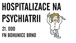 Jak probíhá hospitalizace na psychiatrii  FN Brno Bohunice  21 dětské a dorostové oddělení [upl. by Stephan]