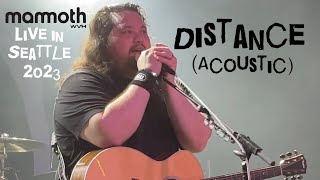 Mammoth WVH  Distance acoustic LIVE 4K [upl. by Selestina142]