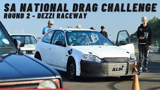 SA NATIONAL DRAG CHALLENGE  Round 2 Dezzi Raceway [upl. by Nedia]