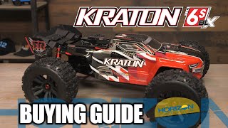 Buying Guide ARRMA 18 KRATON 6S BLX 4WD Brushless Speed Monster Truck V4 [upl. by Carmel306]