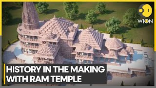 Ayodhyas Ram Mandir Temple set to open for public from January 2024  WION [upl. by Albric]