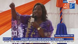 Mama Ida Odingas SCINTILLATING speech that wowed the crowd at Sakwa Clan celebrations [upl. by Maurilla]