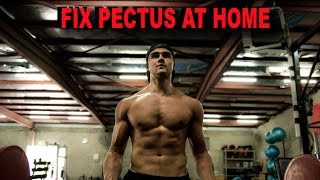 AT HOME WORKOUT TO FIX PECTUS EXCAVATUM [upl. by Castillo]