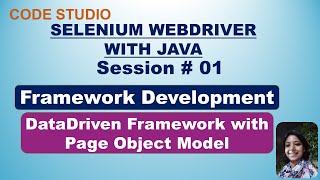 Selenium Webdriver With Java Automation Framework Development 01With Practical Demonstration [upl. by Elleinaj518]