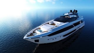 Riva 110 New Magnificent Flybridge Luxury Yacht by Riva Yachts [upl. by Ardnat431]