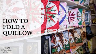 Whats a Quillow and How to Fold It [upl. by Bagger]