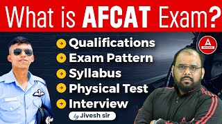 AFCAT क्या हैं🧐  AFCAT Syllabus Qualifications Exam Pattern Interview  By Jivesh Sir [upl. by Nwahsar]