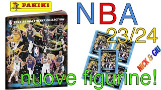 NBA 23 24  NUOVA COLLEZIONE FIGURINE PANINI 🏀 [upl. by Idnor]