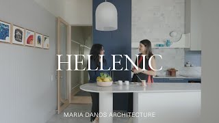 Architect Designs a Greek Inspired Dream Home in the City House Tour [upl. by Maro72]