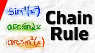 Derivative of arcsinx2 arcsin2x and arcsin2x with Chain Rule  Calculus 1 Exercises [upl. by Enneicul513]