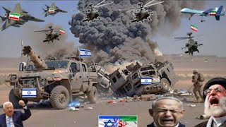 TODAY Israeli Secret Military Convoy Destroyed By Irani Fighter Jets amp Helicopters Attack GTA 5 [upl. by Tayib]