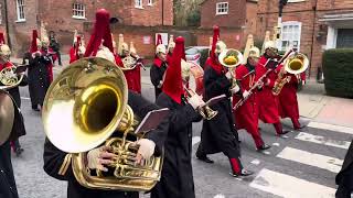 Household Cavalry Return to Victoria Barracks [upl. by Nilrak]