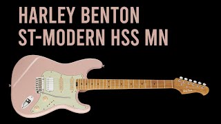 Harley Benton Modern MN ST guitar [upl. by Bryn]