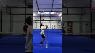 Amazing recovery🔥🎾 padelpeople lifestyle sports padeltraining viralvideo padeltime padel [upl. by Llenram200]