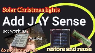 Solar Christmas lights no power bring back to life [upl. by Irolav]