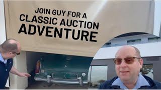 Join Guy for an auction preview plus an exotic adventure classiccars [upl. by Leunas]