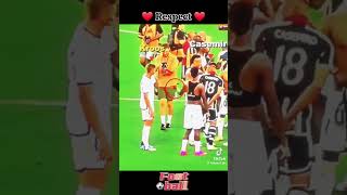 Respect moments in Football 👏❤️‍🩹respect foryoufunny moments viralshorts [upl. by Wakeen]