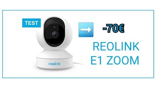 CAMERA DE SURVEILLANCE HD😎 REOLINK E1 ZOOM AVEC ZOOM OPTIQUE X3BLACKFRIDAY [upl. by Gavin656]