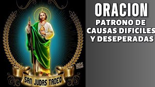 ORACION A SAN JUDAS TADEO sanjudastadeo dificiles ORACION [upl. by Nolrah844]