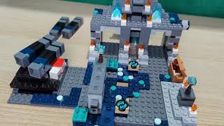 THE DEEP DARK BATTLE  MINECRAFT LEGO SET [upl. by Mathilda]