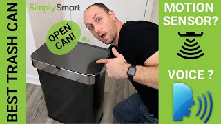 Best Smart Kitchen Trash Can  Simple Human Voice Control [upl. by Norit]