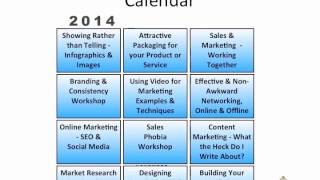 Aviation Marketing Master Class  Your Marketing Calendar for 2014 [upl. by Isolde102]